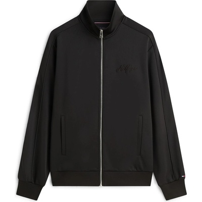 Tommy Hilfiger Поларено горнище с цип Tommy Hilfiger Men's Modern Ath Full Zip Fleece - Black