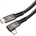 Mobilly USB4 USB-C кабел 5A, 240W, Thunderbolt 3, 40Gbps 8K@60Hz, оплетен, L-образен конектор, 1, 5m, черен (XXX)