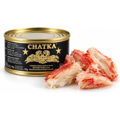 Chatka Maso Kamčatského kraba 100% maso z nohou 110 g
