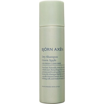 Björn Axén Dry Shampoo suchý šampon na vlasy Green Apple 150 ml