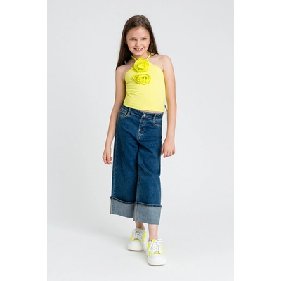 Twinset tílko s průstřihem žluté