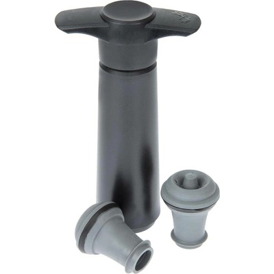 Vakuová pumpička na víno se zátkami Wine Saver černá
