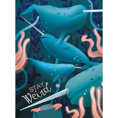 Clementoni 35070 Fantastic Animals Narwhal 500 dílků