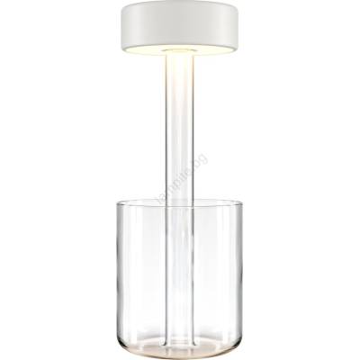 Maytoni MOD229TL-L3W3K1 - LED преносима настолна лампа 3W/5V бяла/прозрачна (W4478)