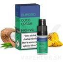 E-liquidy Emporio High VG Coco Cream 10 ml 0 mg