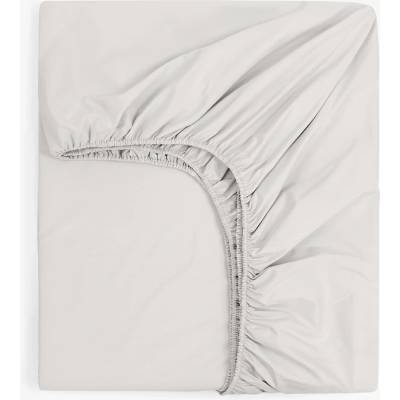Дилиос Долен чаршаф с ластик за спалня 180/200 см светлосив перкал