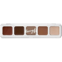 Barry M Mini Palette krémové tiene The Jewels 5,1 g