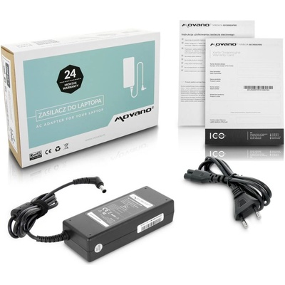 Movano Зарядно за лаптопи Sony, 90W / 19.5V / 4.7A / 6.5mm x 4.4mm (ZZ/SON19547)