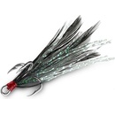 Delphin B!RD Hook TRIPLE černá pírka vel.4 3 ks