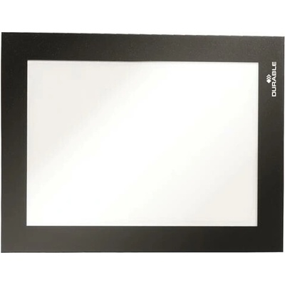 Informačný panel, A6, magnetický, DURABLE "DURAFRAME MAGNETIC", čierna