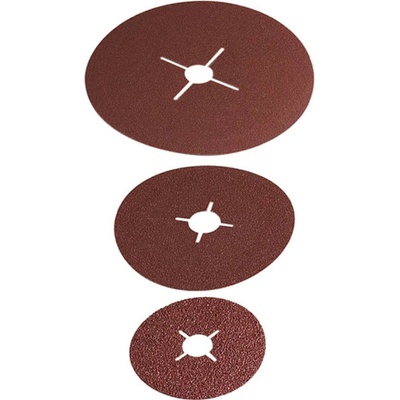 Wolfcraft 2462000 brúsny papier pre brúsne kotúče bez otvorov Zrnitosť 60 (Ø) 115 mm 5 ks