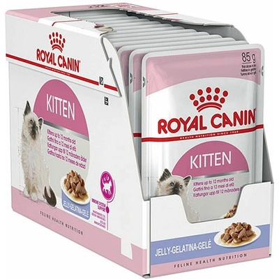 Royal Canin Kitten Instinctive Jelly kúsky v želé 12 x 85 g