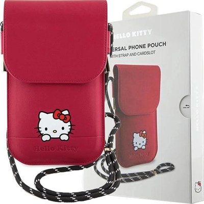 Hello Kitty Leather Daydreaming Phone Bag Pink Objevte kouzelný svět snů s kabelkou z kolekce Leather Daydreaming Cord - dokonalou kombinací stylu, šarmu a praktič