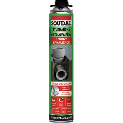 Soudal Pěna montážní studnařská pistolová 750 ml