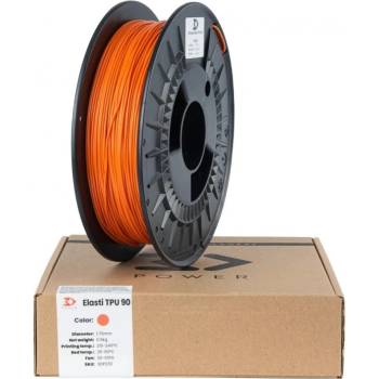 3DPower Elasti TPU 90 Orange 1.75mm 0.5kg
