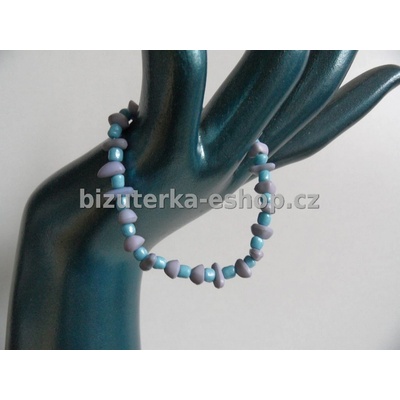 Bizuterka-eshop.cz z perliček světle BZ-04168 modrý