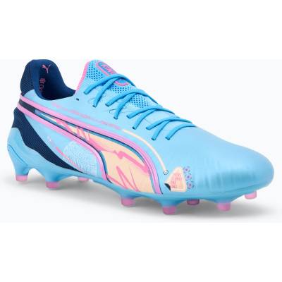 PUMA Футболни обувки PUMA King Ultimate Vol. Up FG/AG luminous blue