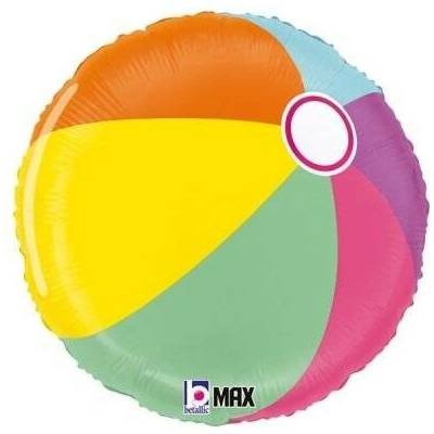 GRABO Plážový míč 18" 46cm kruh fóliový balónek nafukovací