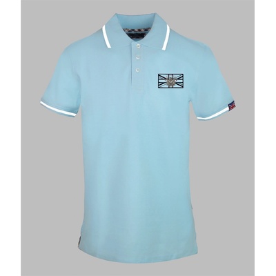Aquascutum Блуза с яка Aquascutum Men's Polo Short Sleeve Polo Shirt - Cielo