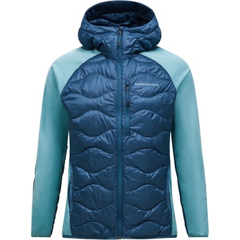 Peak Performance Мъжко пухено яке Peak Performance Helium Down Hybrid Hood Down jacket - Mountain Lake (004-4908-0713)