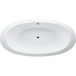 Laufen Il Bagno Alessi One - Вана за вграждане 203x102 см, с масажна система, LED осветление и сензор, бяла H2439700006751 (H2439700006751)