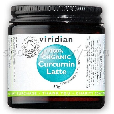 Viridian nutrition Curcumin Latte 30 g