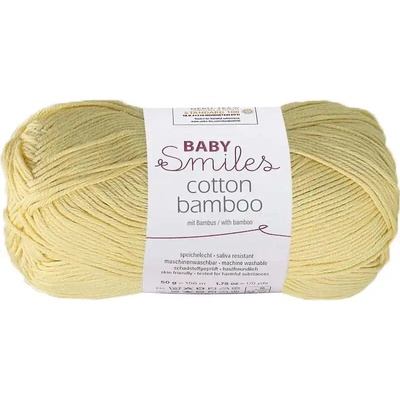 Schachenmayr Baby Smiles Cotton Bamboo 01021 žlutá vanilka