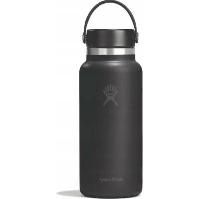 Hydro Flask termolahev 32 Oz Wide Flex Straw Cap 946 ml černá