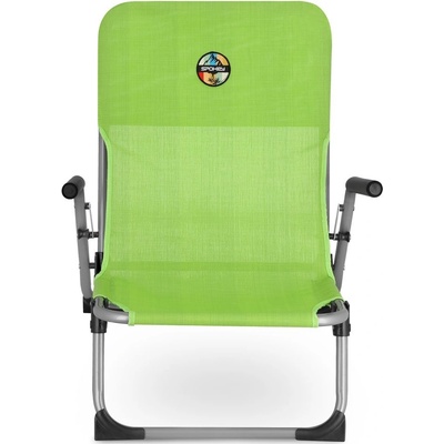 Spokey BAHAMA Skládací turistické křeslo zelené K926795