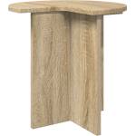 vidaXL Странична маса Дъб сонома Ø 39 x 38 см Инженерна дървесина (8001083)