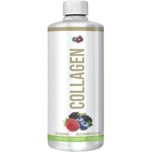 PURE Nutrition USA Collagen Liquid | with Vitamin C, Vitamin K & Selenium [1000 мл] Горски плодове