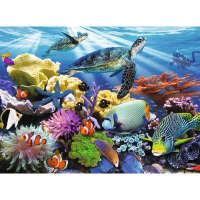 Ravensburger - Puzzle Ocean Turtles XXL - 200 piese