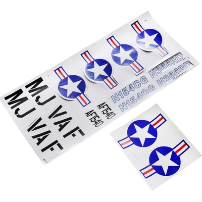 Hangar 9 Van's RV-4 30ccm samolepky