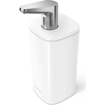 simplehuman Дозатор за сапун от бяла стомана 295 ml Pulse - simplehuman (KT1193)