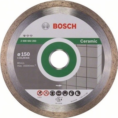 Bosch Diamantový kotúč 150 mm, Standard for Ceramic (2608602203)