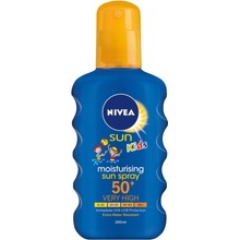 Nivea Sun Kids Caring spray barevný SPF50+ 200 ml