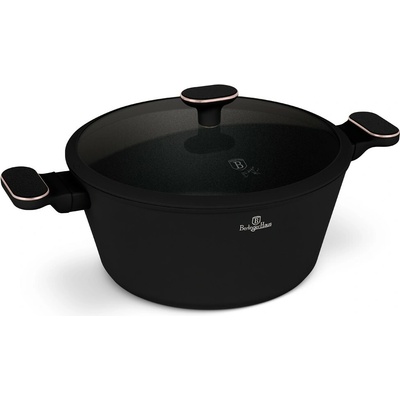 Pro-Tech shop Hrniec s pokrievkou a titánovým nepriľnavým povrchom Black Rose 28cm 55037