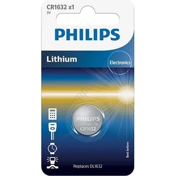 Philips CR1632/00B ЛИТИУМ 3.0V 1-BLISTER (CR1632/00B)