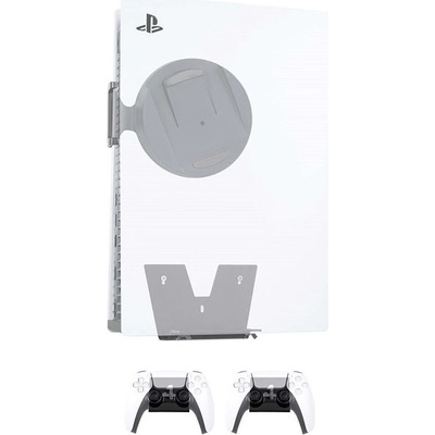 4mount Wall Mount PlayStation 5 + 2x Controller Mount