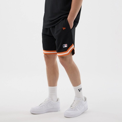 New Era Kraťasy MLB Arch Oversized Short NY Mets Black
