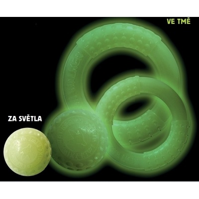 Kiwi Glow ring zářící kruh maxi 18 cm
