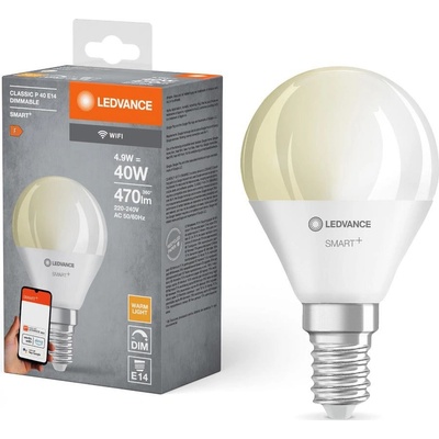 Ledvance P40 4,9W DIM E14 4058075778610 Smart žiarovka