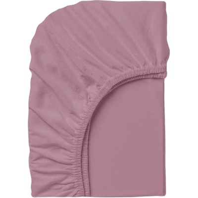 Дилиос Чаршаф с ластик 160/200/25 см пепел от рози 100% памук