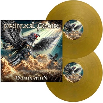 Primal Fear: Domination Coloured Gold LP