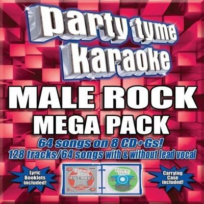 Jeff Kite, PARTY TYME KARAOKE MALE ROCK MEGA PACK, CD