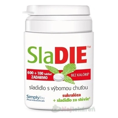 SlaDIE sladidlo 700 tbl