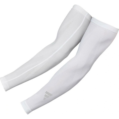 adidas COMPRESSION ARM SLEEVES Bílá Stříbrná