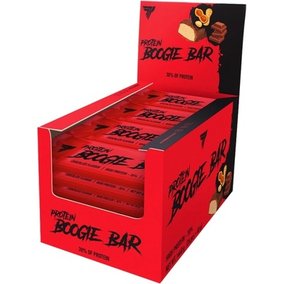 Trec Nutrition Boogie Bar | 30% Protein Bar [24 x 60 грама] Фъстъчено масло