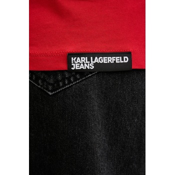 Karl Lagerfeld Jeans тениска дамска от памук (A1W17005)