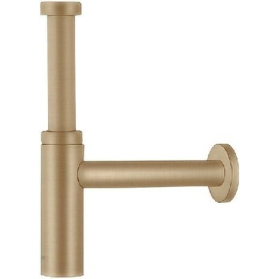 Hansgrohe sifóny - umývadlový dizajnový sifón Flowstar S 5/4" x 330mm DN32 brúsený bronz, 52105140